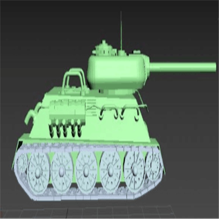 观山湖充气军用坦克模型